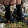 midweight merino hiking socks in boot length