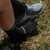 Wool boot socks with separate toes